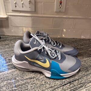 Mens Nike Air Max Impact 4 Ashen Slate Citron Tint DM1124-400 Size 11.5